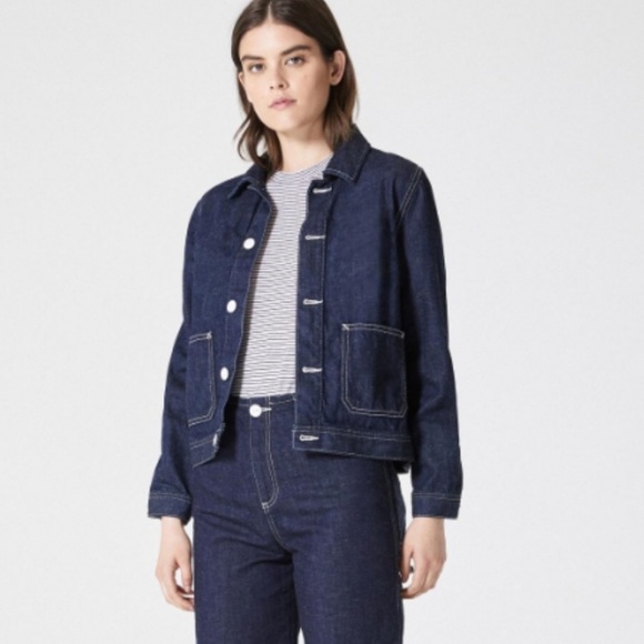 Anthropologie Jackets & Blazers - AG Denim Workwear Jacket